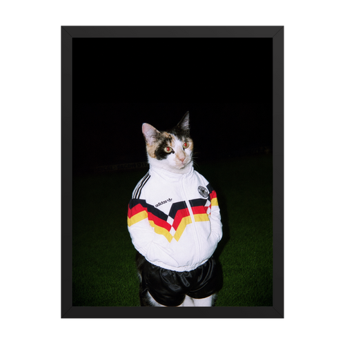"Berlin Wall" - Framed Pet Portrait