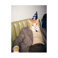 "Birthday Boy" - Framed Pet Portrait