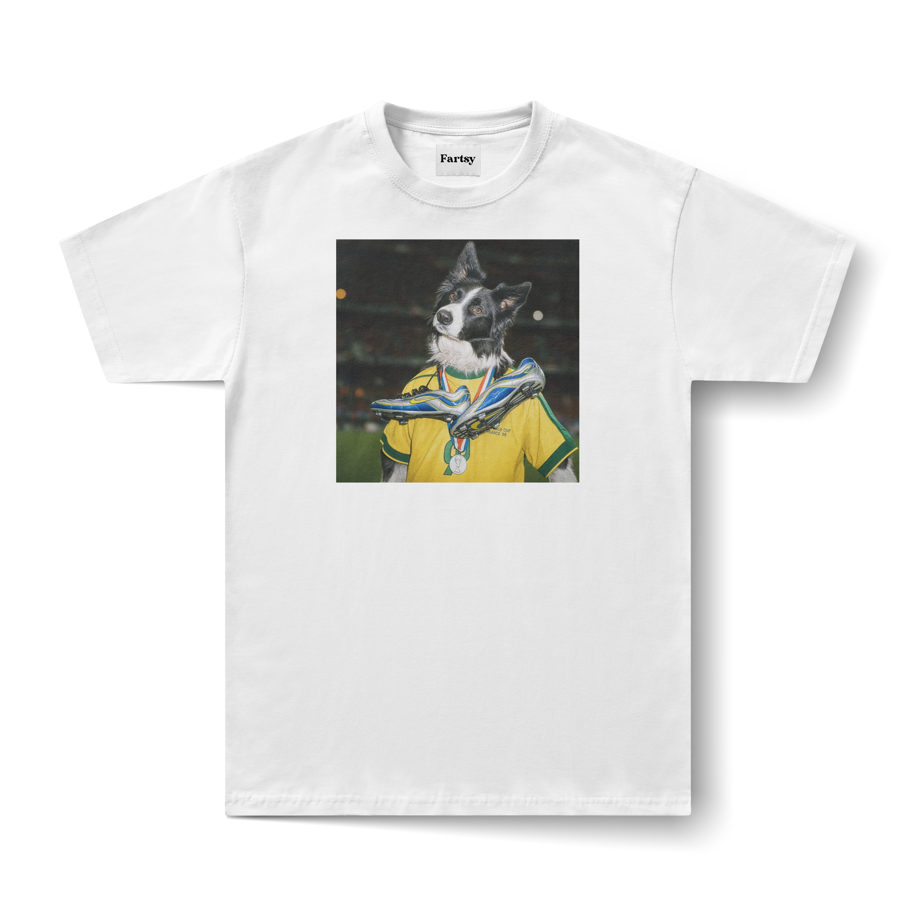 Golden Boot - Custom Pet Portrait T-Shirt