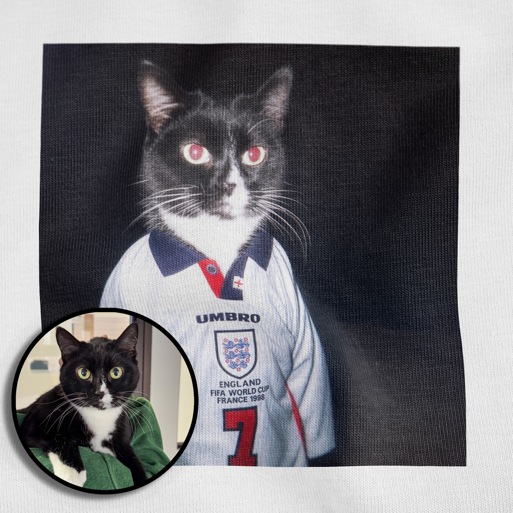 "It's Coming Home" - Custom Pet Portrait T-Shirt