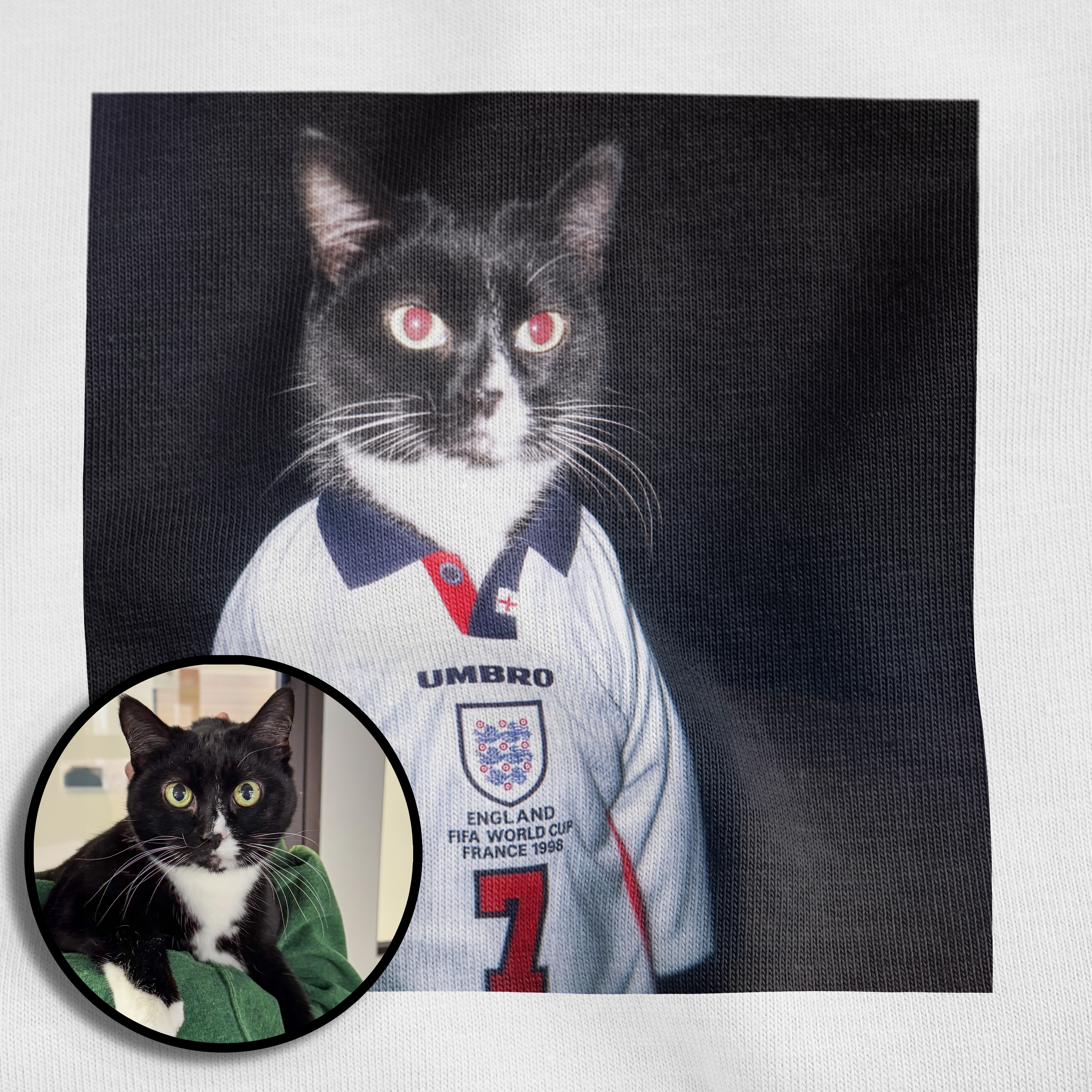 "It's Coming Home" - Custom Pet Portrait T-Shirt