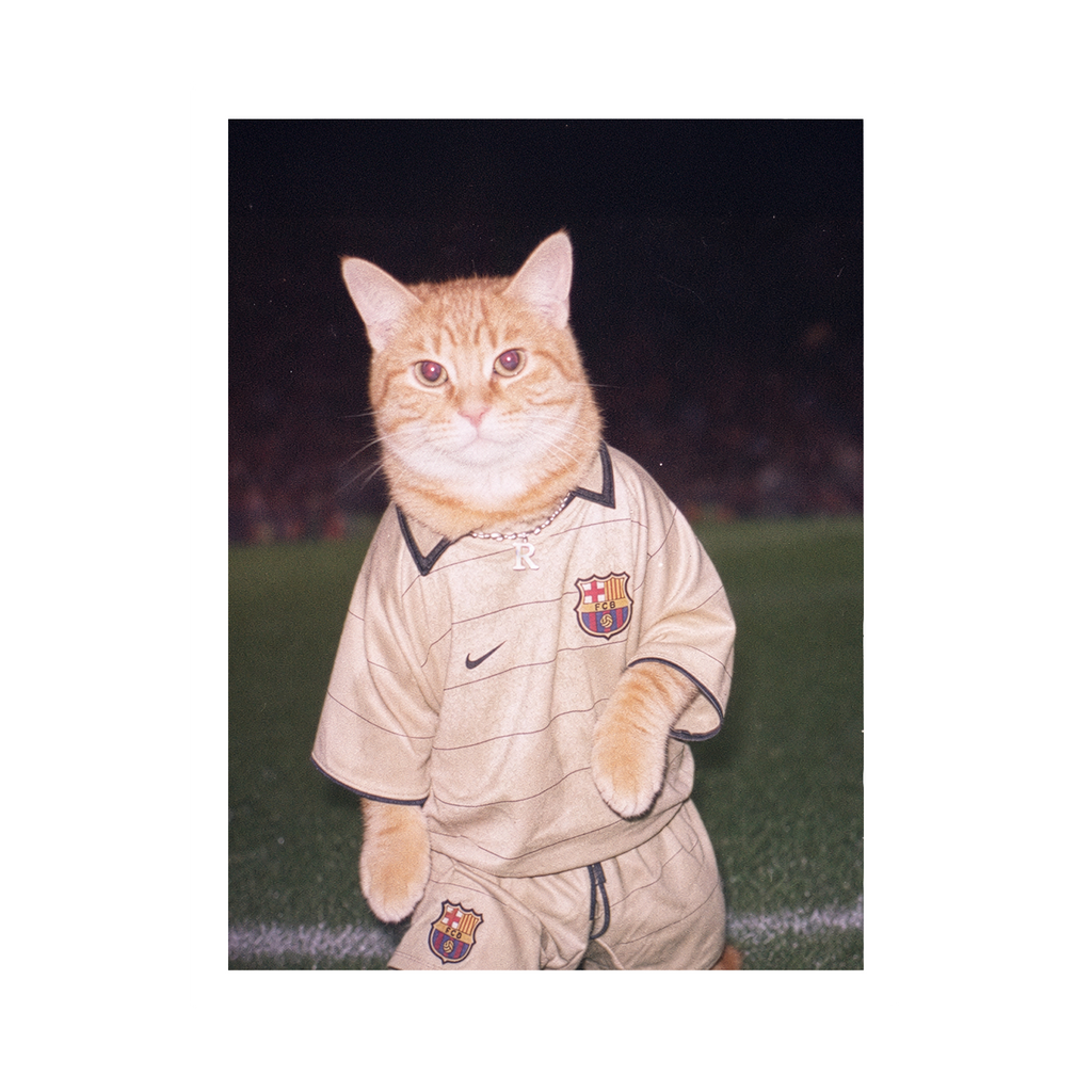 "La Masia" - Framed Pet Portrait