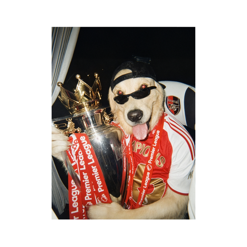 "North London" - Framed Pet Portrait