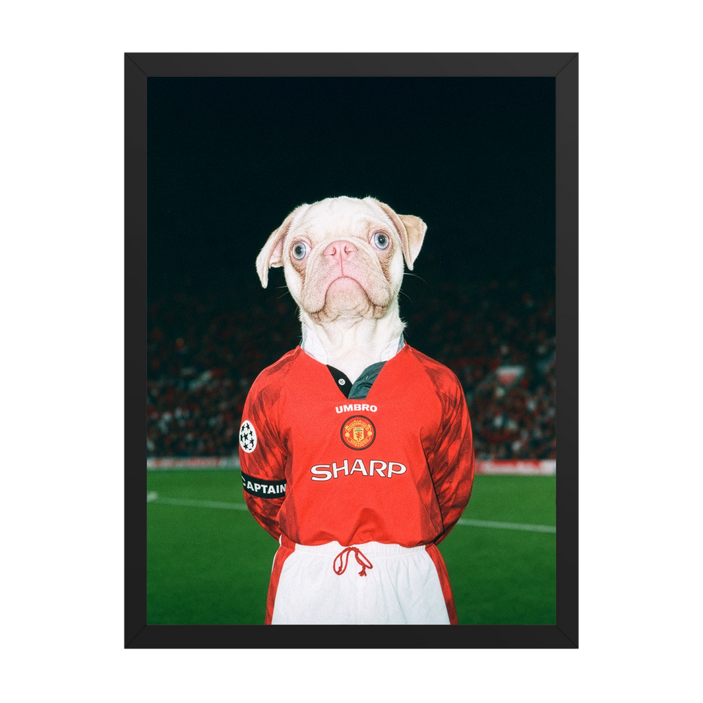 "Old Trafford" - Framed Pet Portrait
