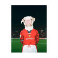 "Old Trafford" - Framed Pet Portrait