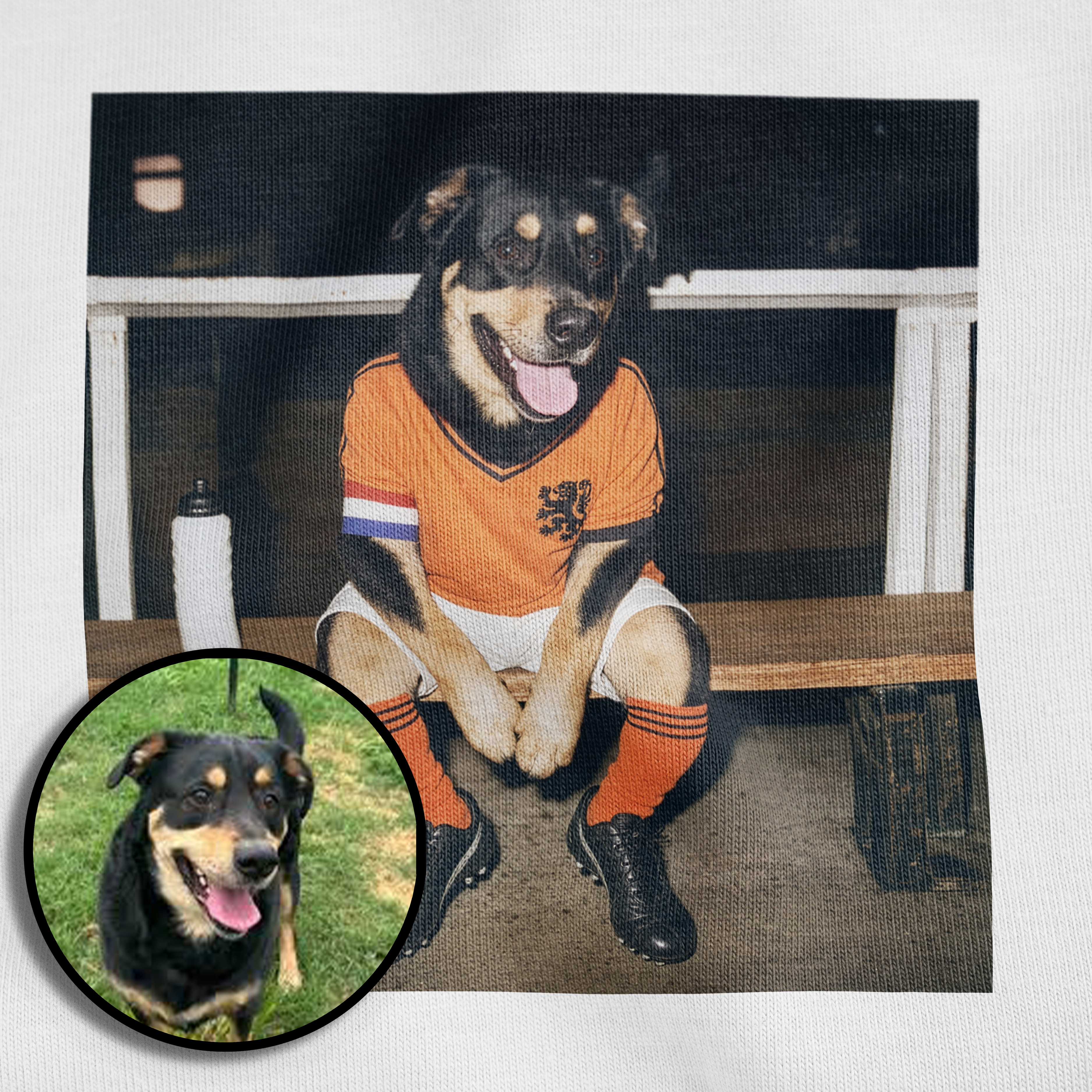 "Oranje" - Custom Pet Portrait T-Shirt