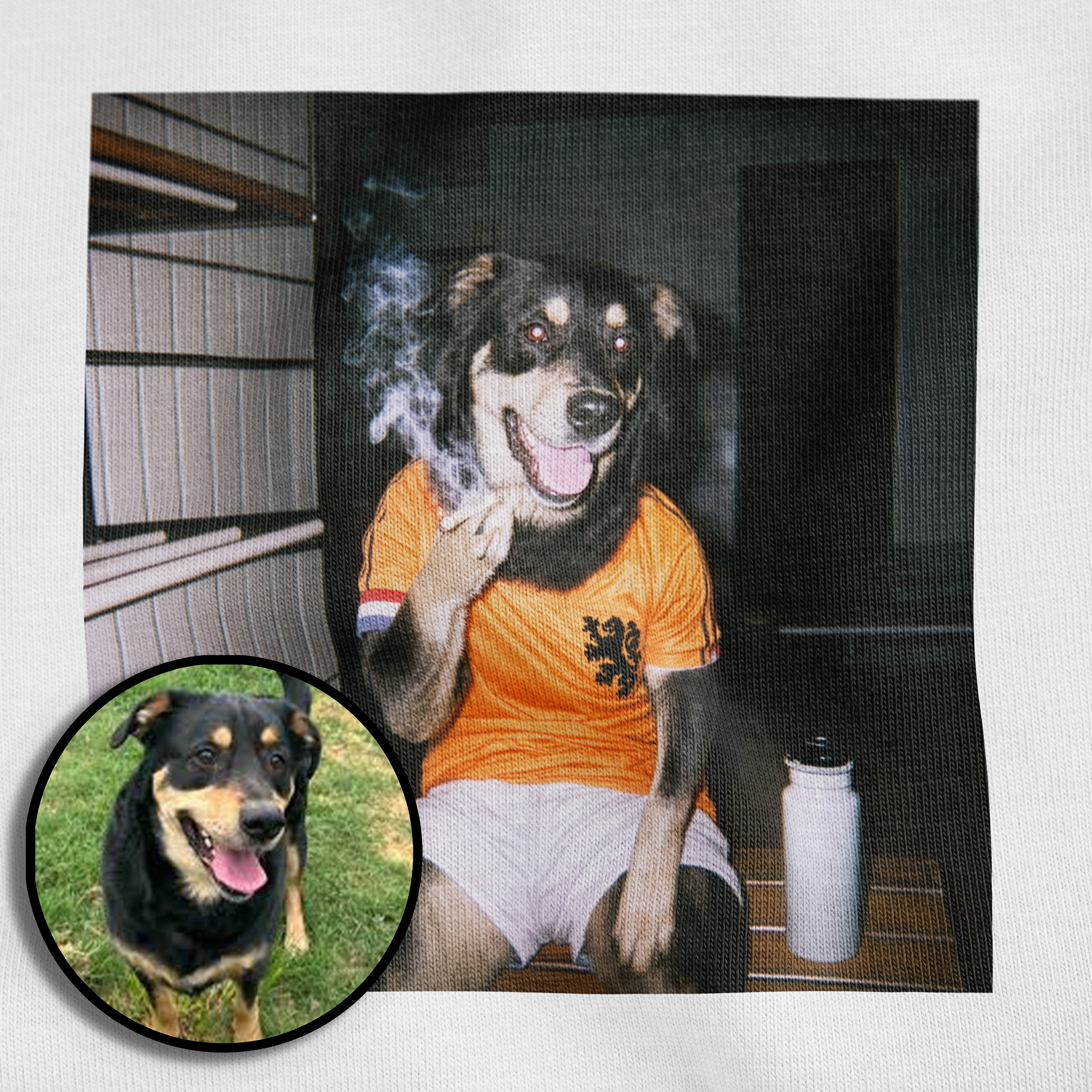 "Oranje" - Custom Pet Portrait T-Shirt