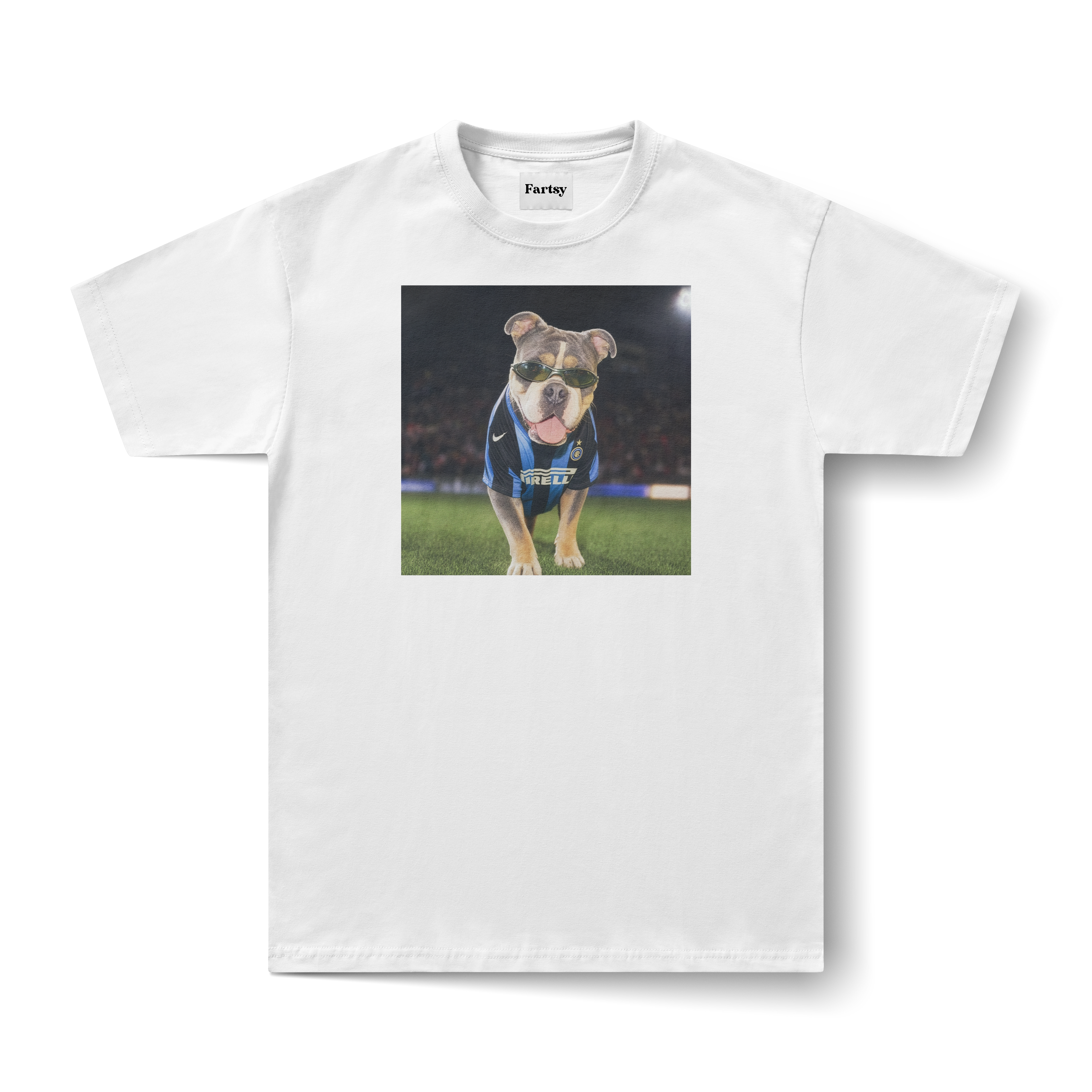 "San Siro" - Custom Pet Portrait T-Shirt