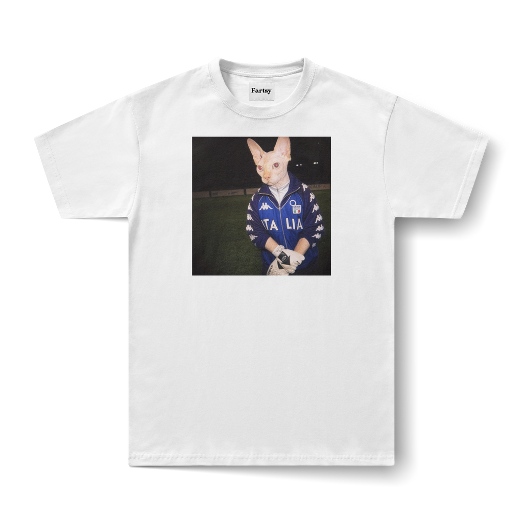 "Azzurri" - Custom Pet Portrait T-Shirt