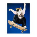 "Half Pipe" - Framed Pet Portrait