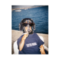 "Tutto Passa" - Framed Pet Portrait