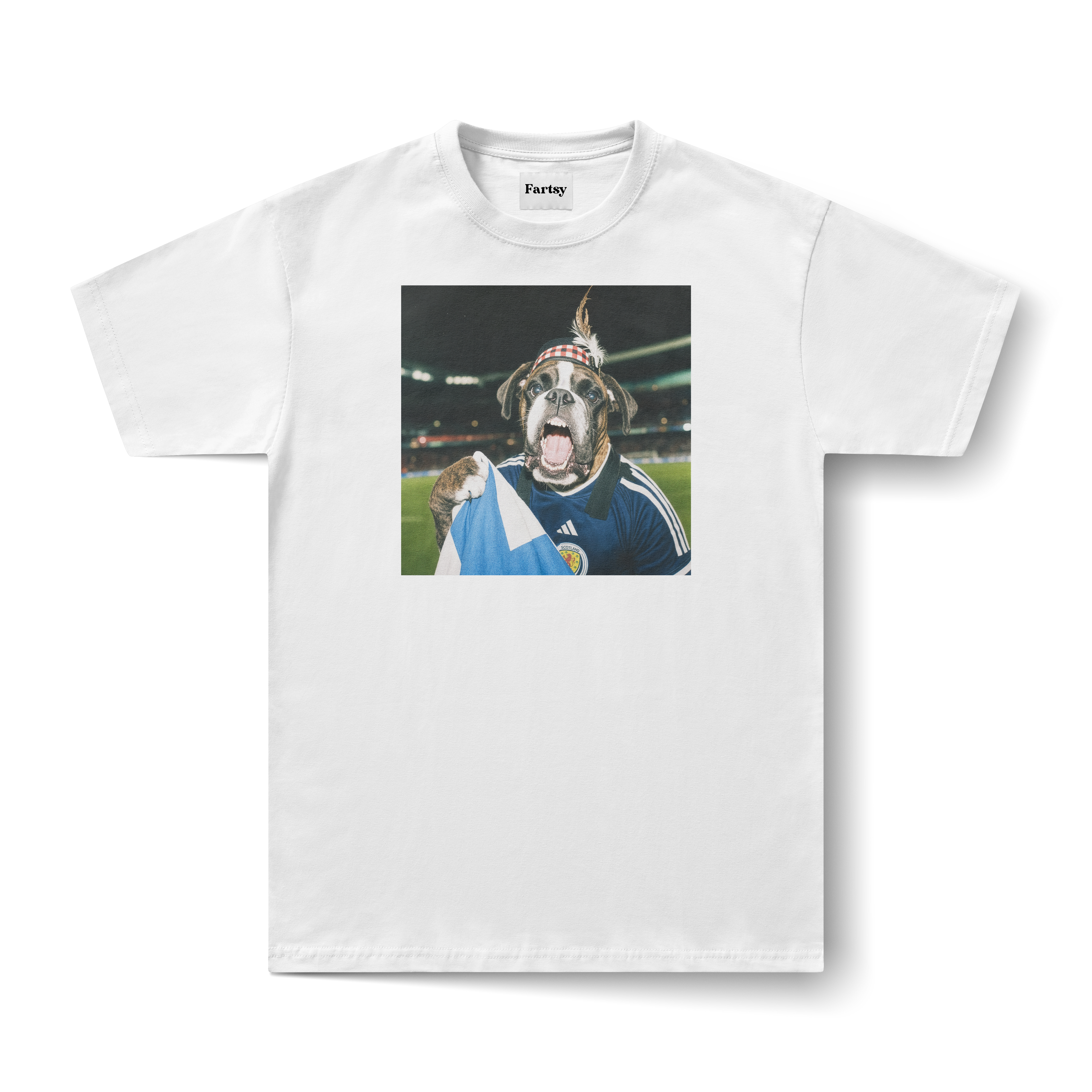 "Tartan Army" - Custom Pet Portrait T-Shirt