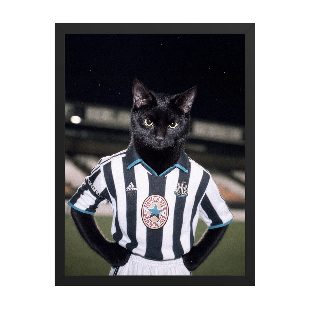 "The Toon" - Framed Pet Portrait